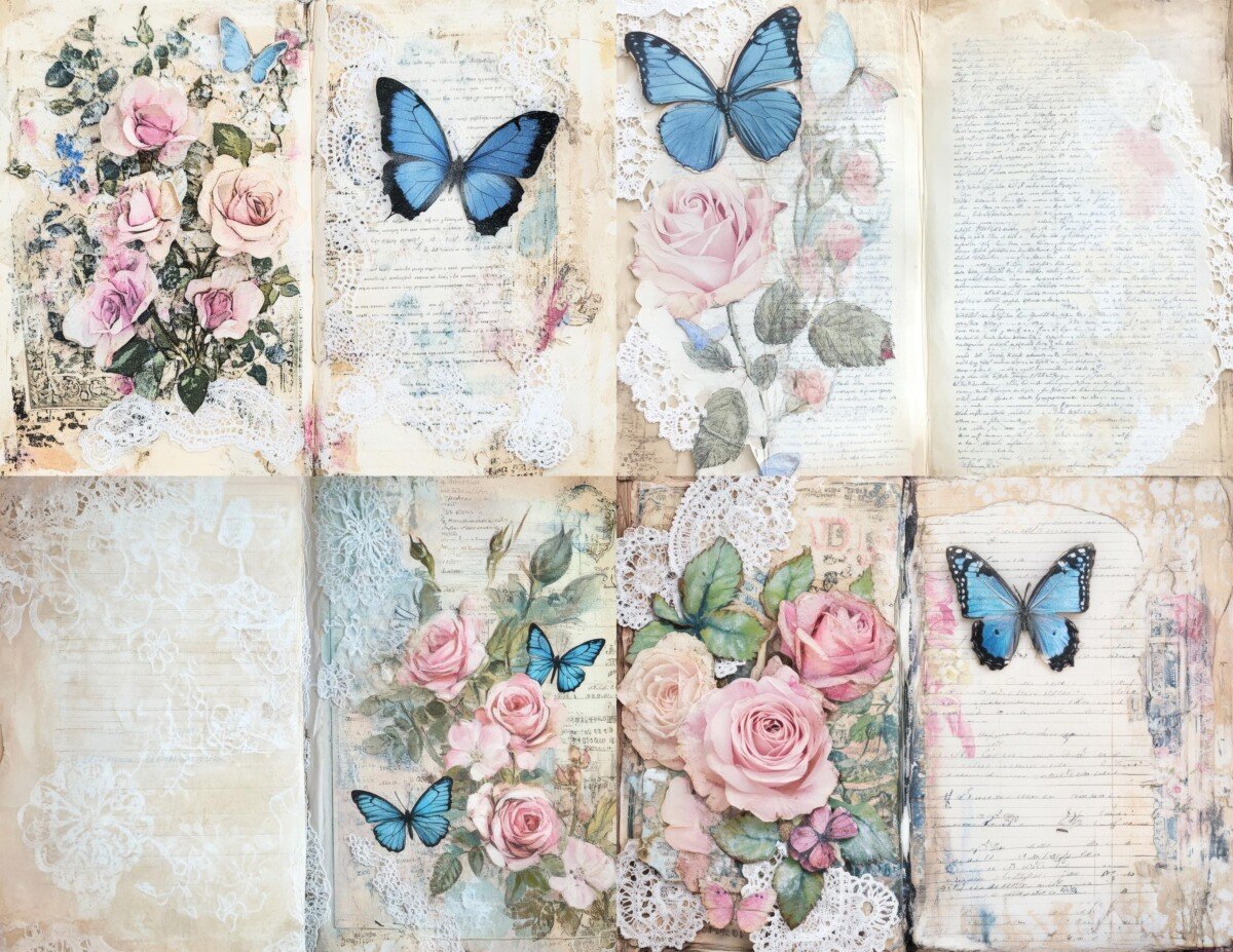 vintage preview 2 – Journal Pages
