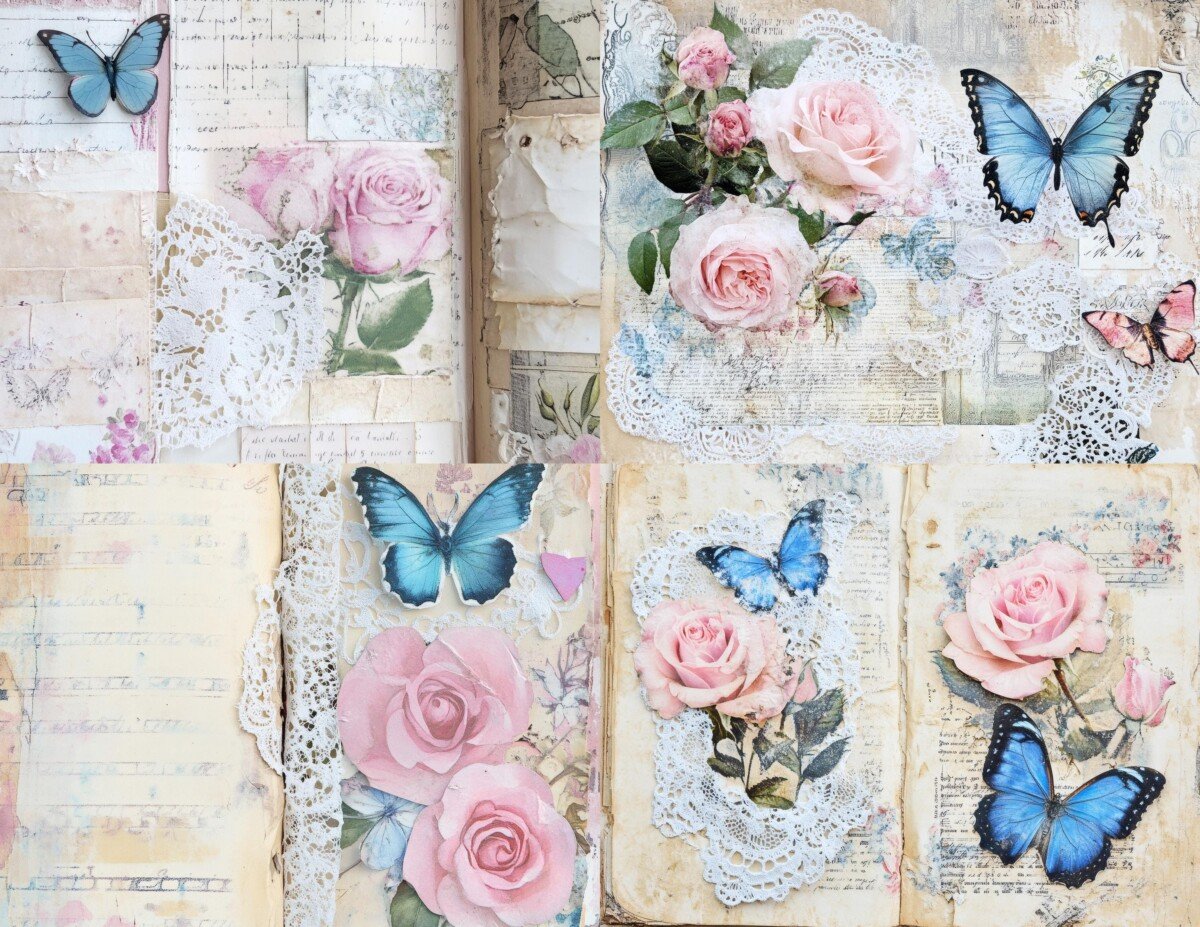 vintage preview 4 – Journal Pages