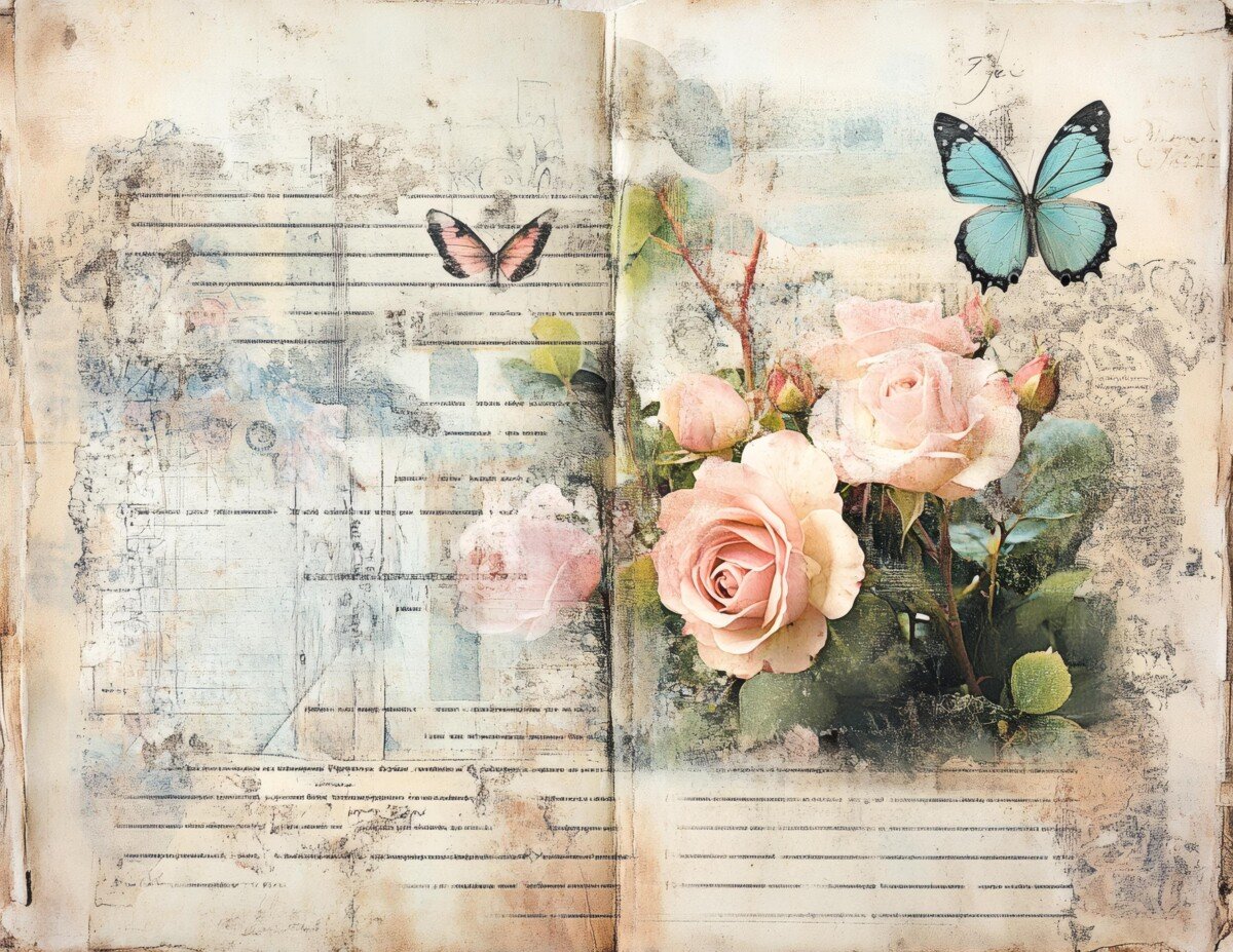 vintage preview 5 – Journal Pages