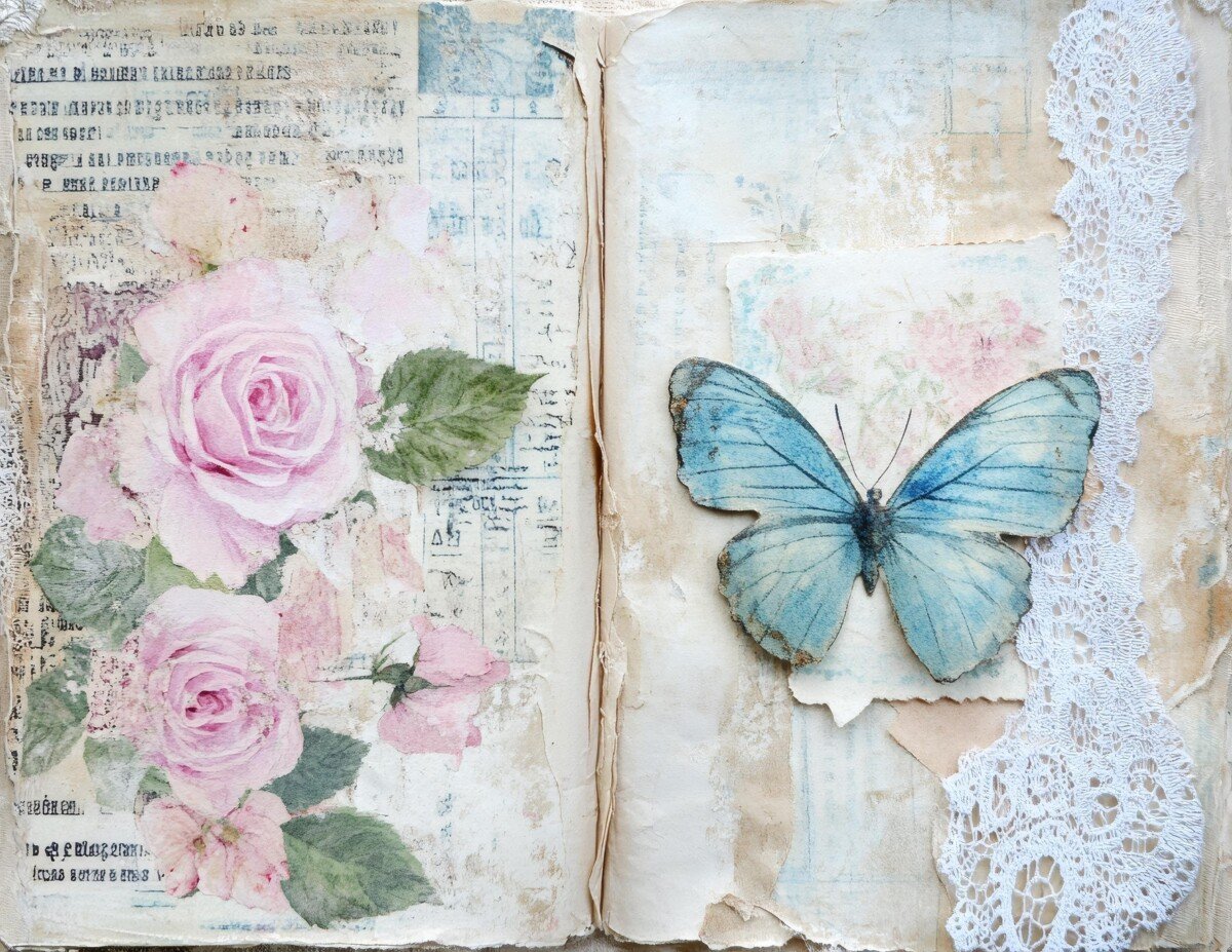 vintage preview 6 – Journal Pages