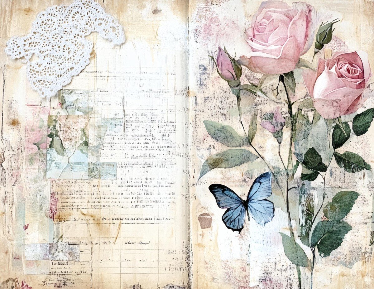 vintage preview 7 – Journal Pages