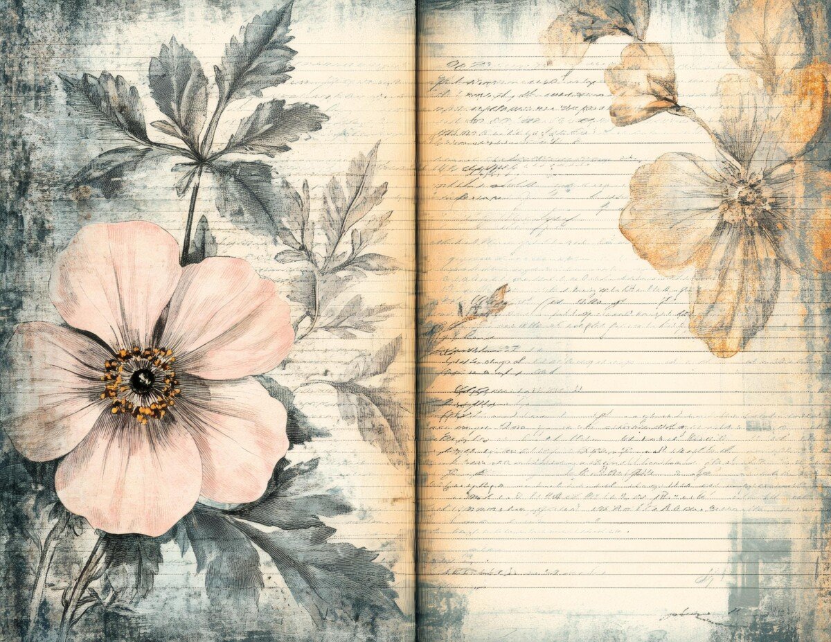 vintage preview 6 – Journal Pages