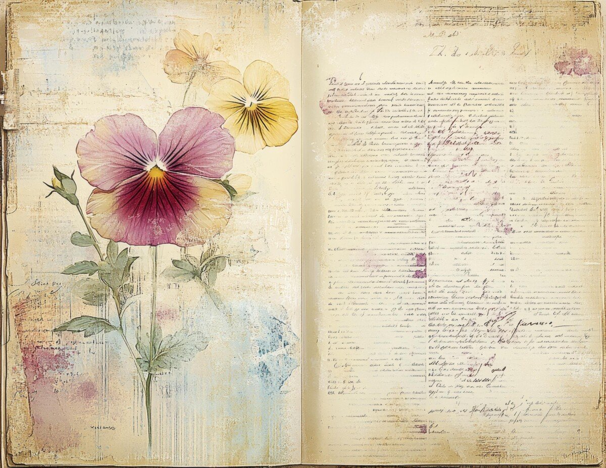 vintage preview 7 – Journal Pages