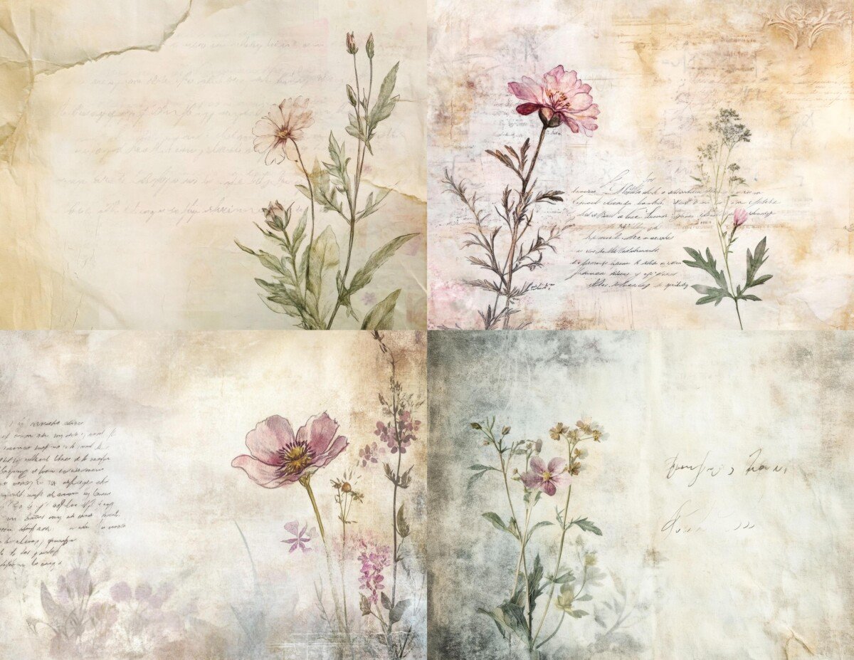 vintage – Vintage Botanical Journal Pages