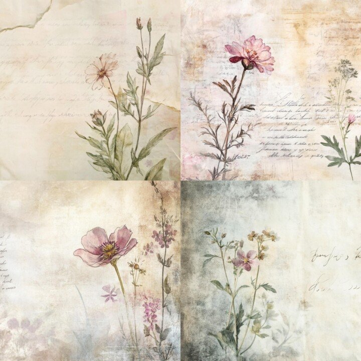 vintage – Vintage Botanical Journal Pages