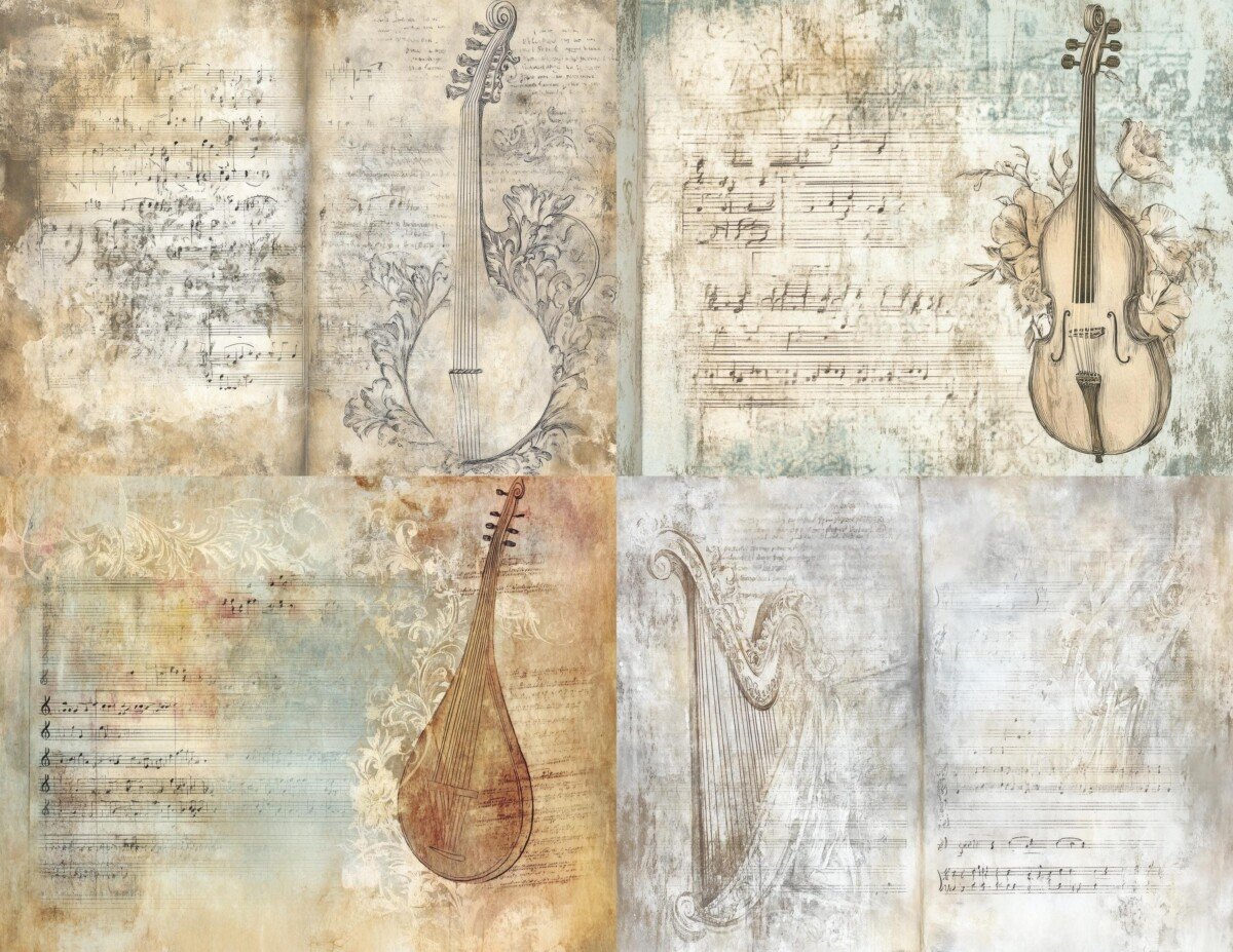 vintage preview 3 – Journal Pages