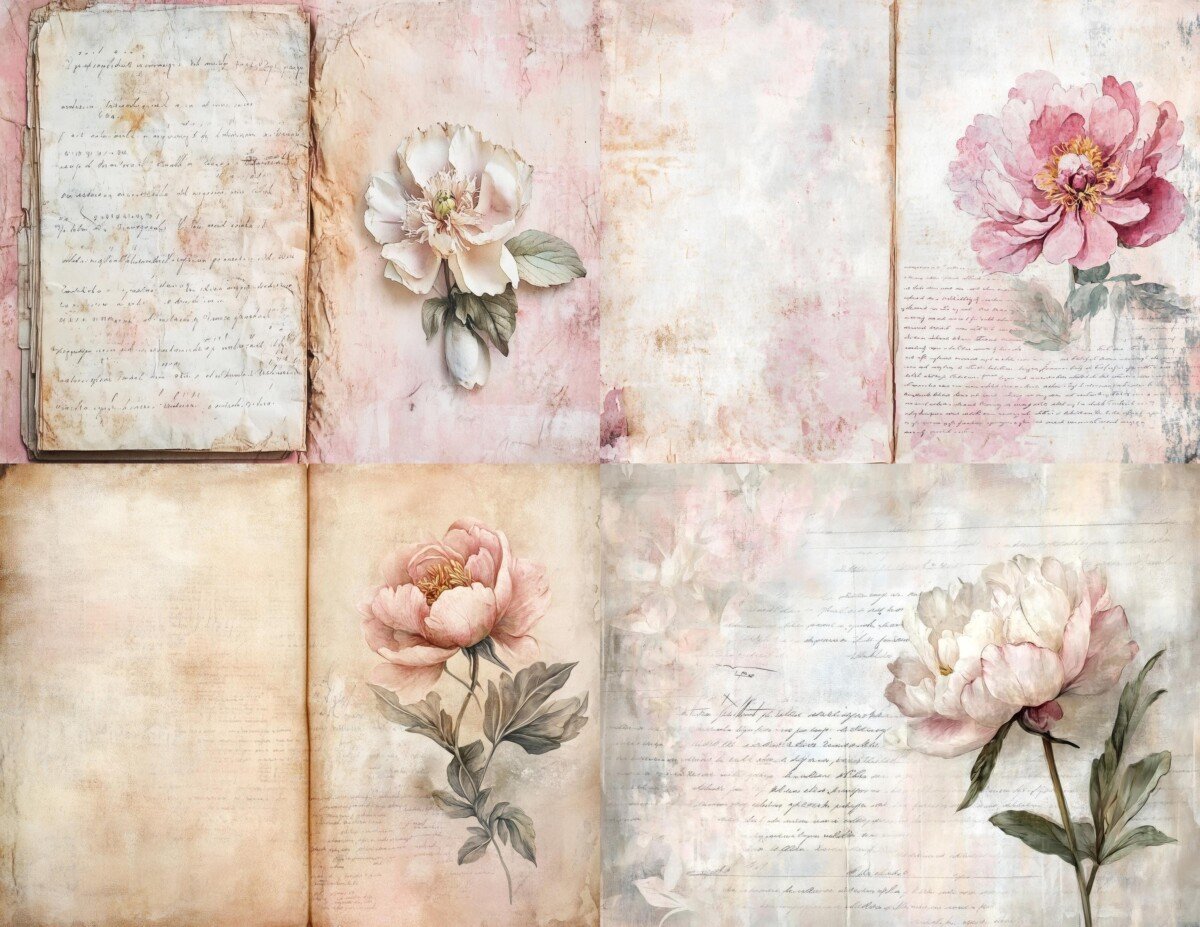 vintage – Vintage Rose Journal Pages