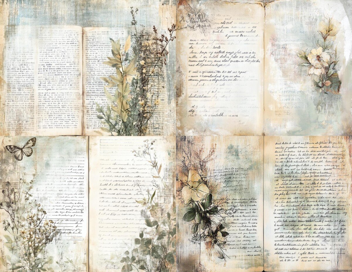 vintage preview 4 – Journal Pages