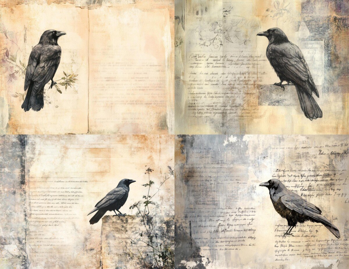 vintage – Vintage Raven Junk Journal Pages