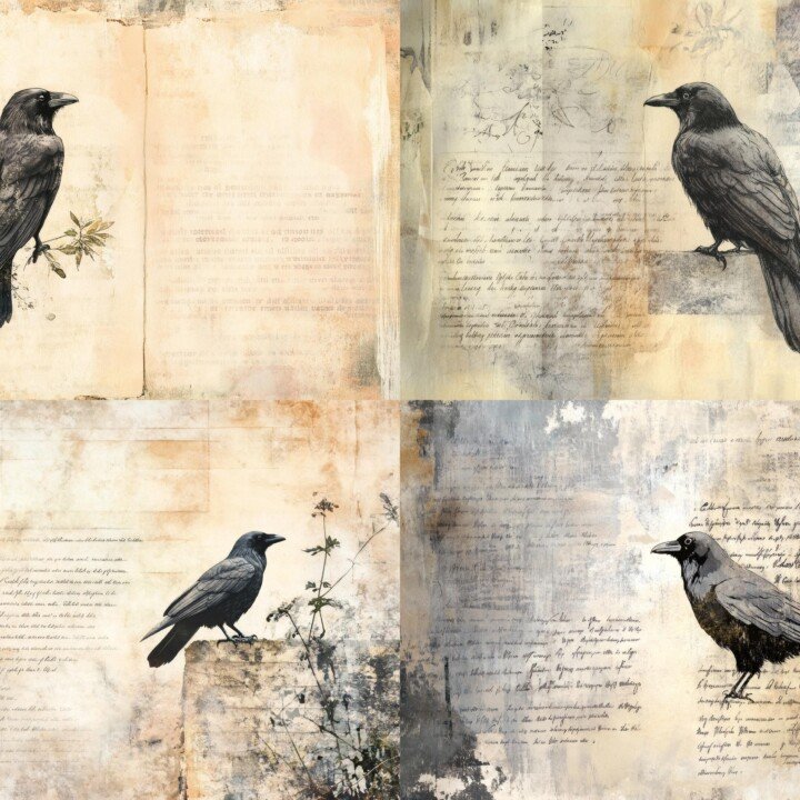 vintage – Vintage Raven Junk Journal Pages