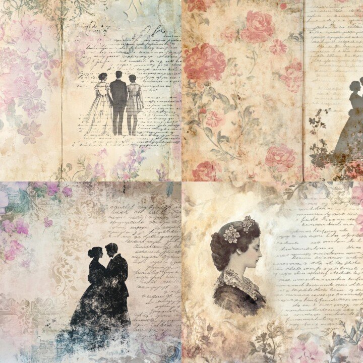 vintage preview 2 – Journal Pages