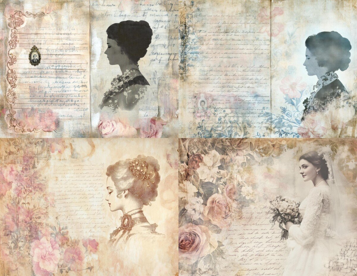 vintage preview 7 – Journal Pages