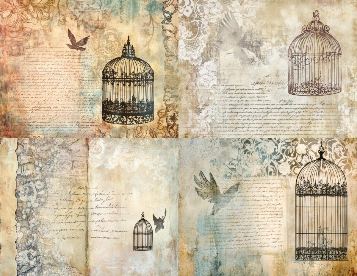 vintage preview 6 – Journal Pages