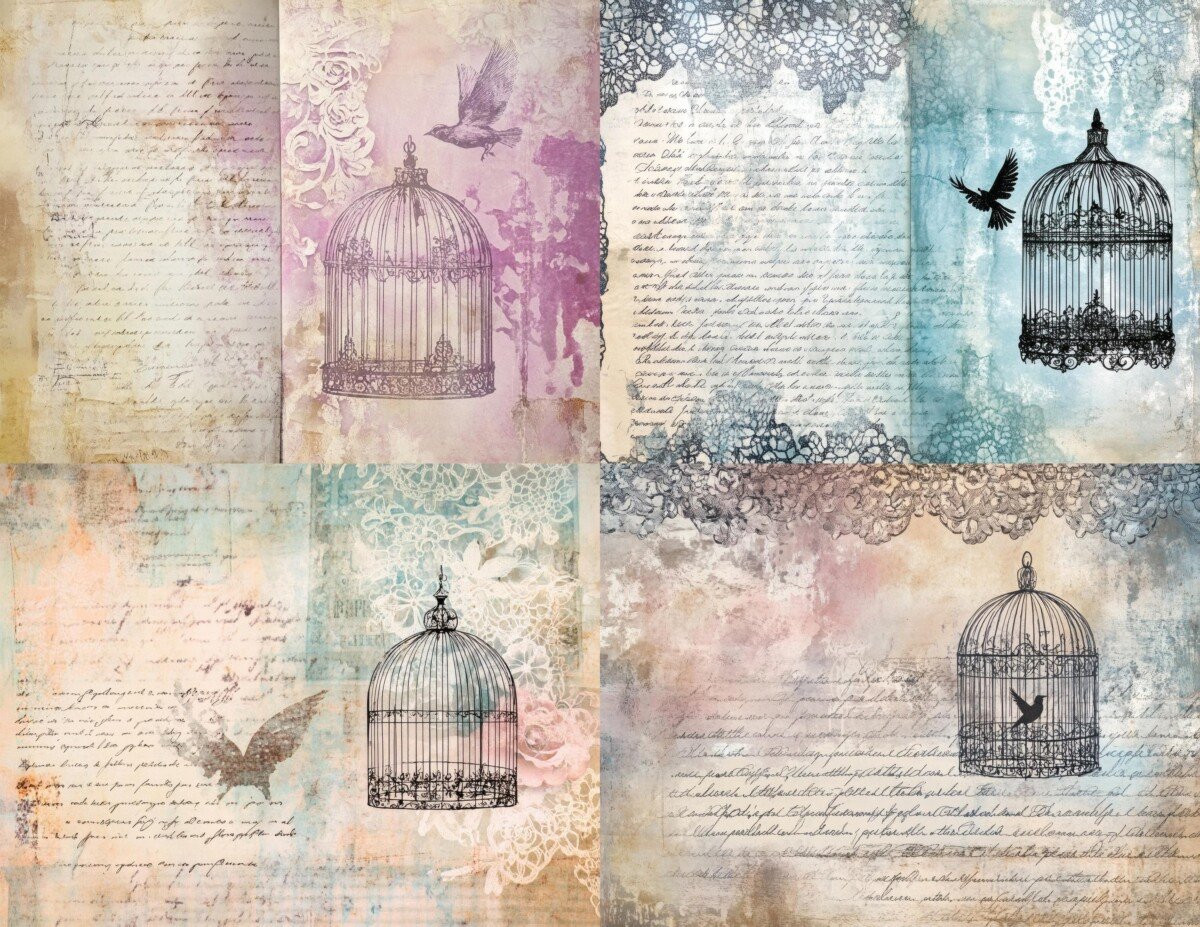 vintage preview 7 – Journal Pages