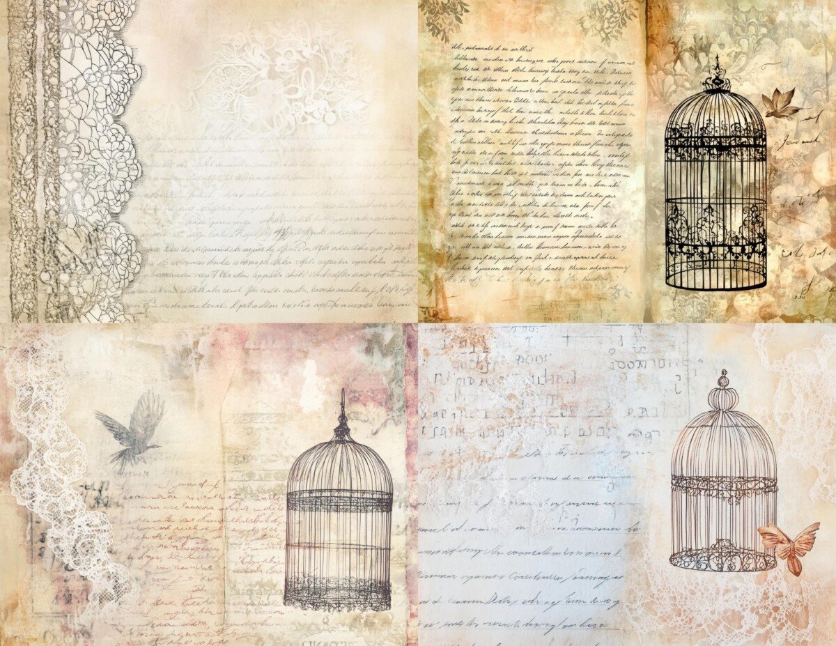 vintage preview 8 – Journal Pages