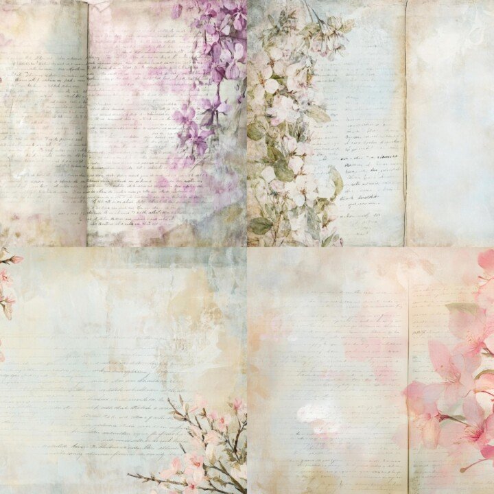 vintage – Vintage Blossom Journal Pages