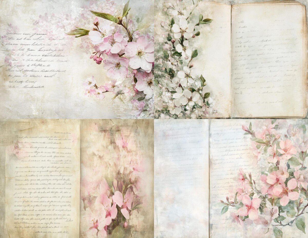 vintage preview 5 – Journal Pages