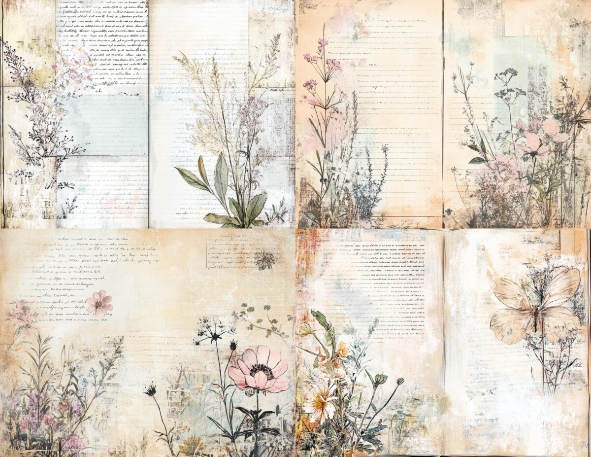 cottagecore preview 2 – Journal Pages