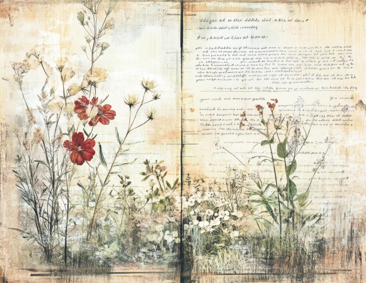 cottagecore preview 9 – Journal Pages
