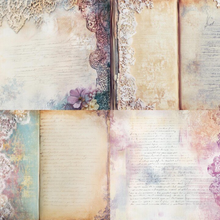 vintage preview 2 – Journal Pages