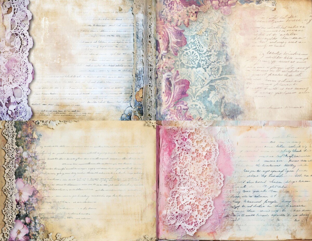 vintage preview 5 – Journal Pages