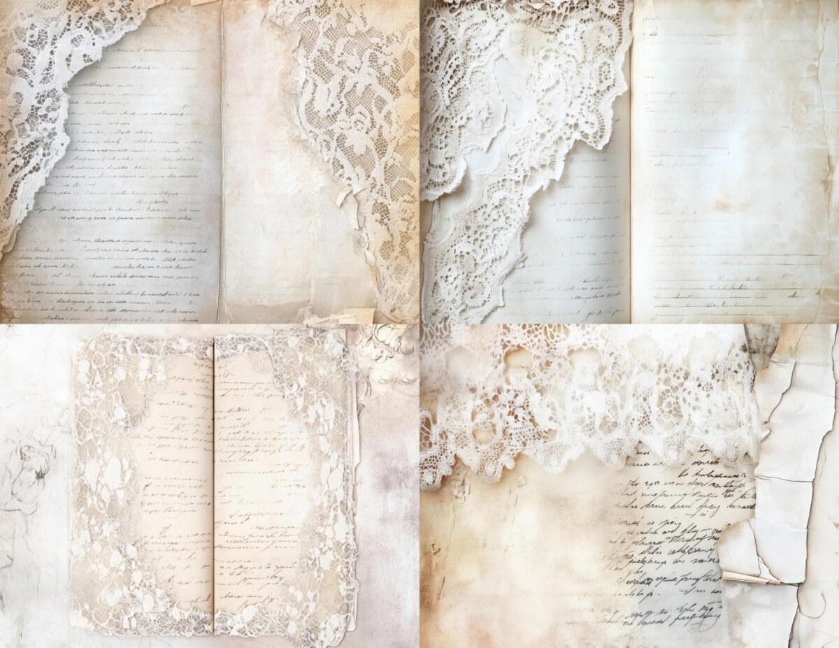 vintage – Vintage Lace Set 2 Pages