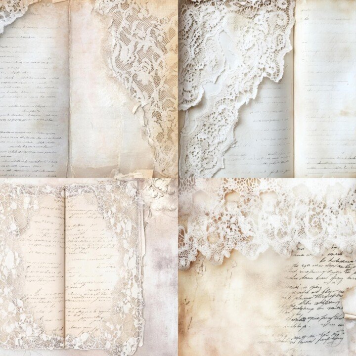 vintage – Vintage Lace Set 2 Pages