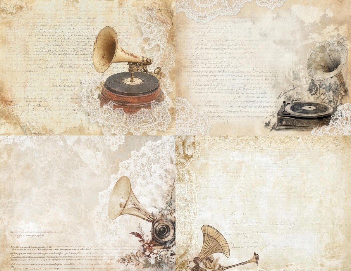 vintage preview 2 – Journal Pages