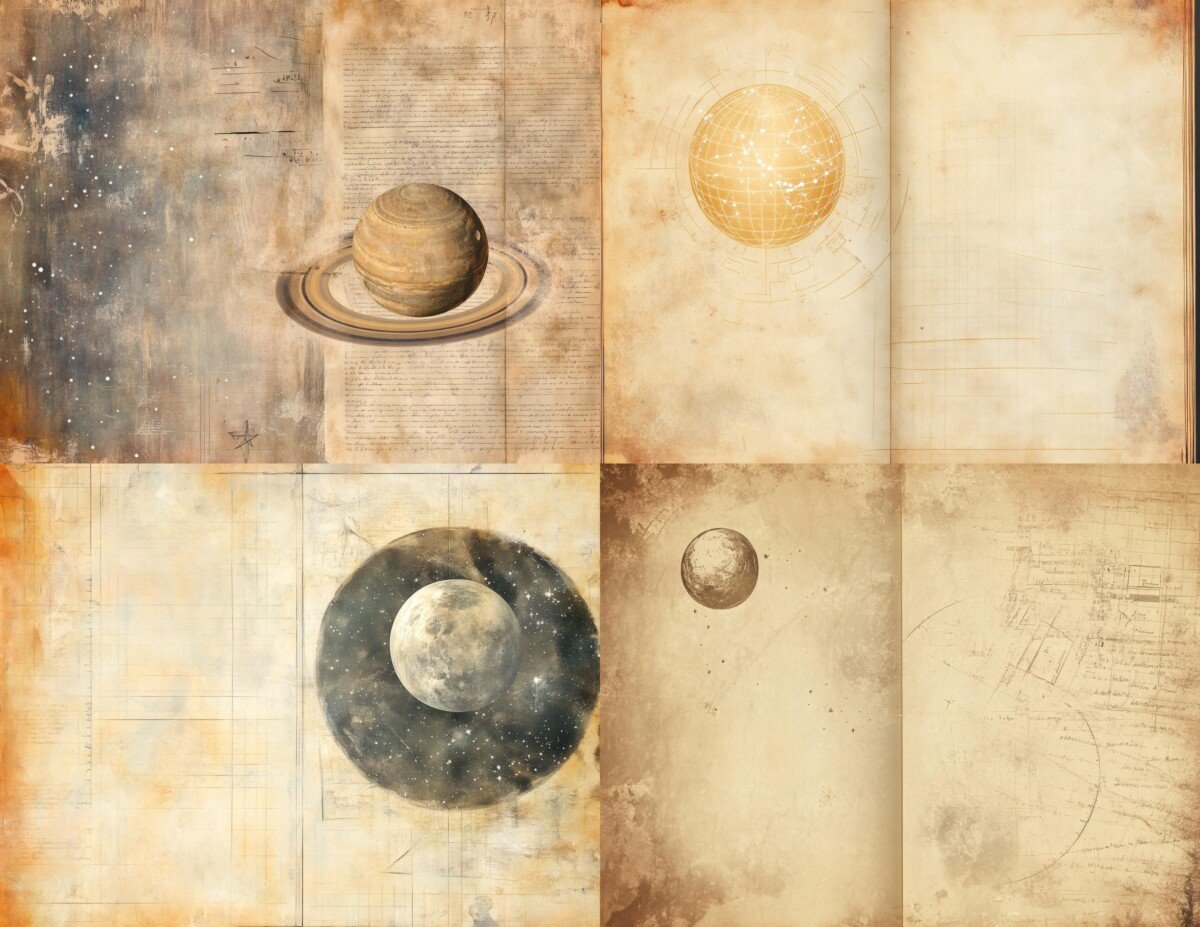 celestial – Celestial Junk Set 3 Pages