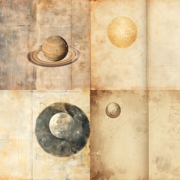 celestial – Celestial Junk Set 3 Pages