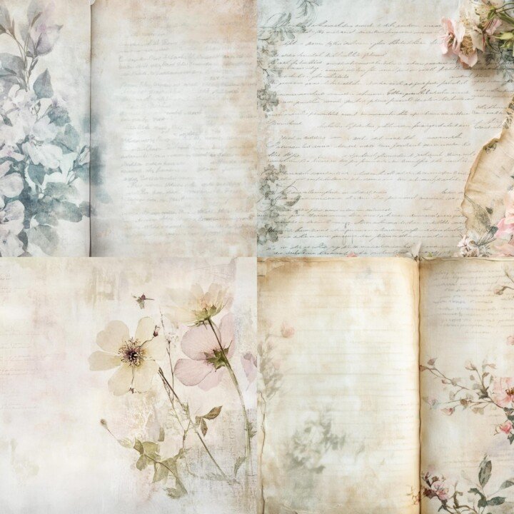vintage – Vintage Junk Journal Background Papers