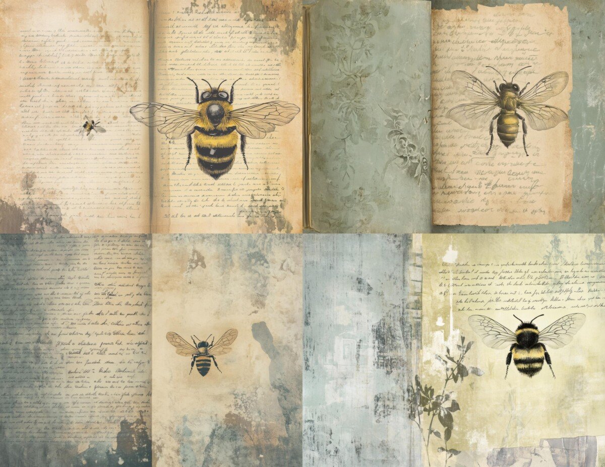 vintage preview 4 – Journal Pages