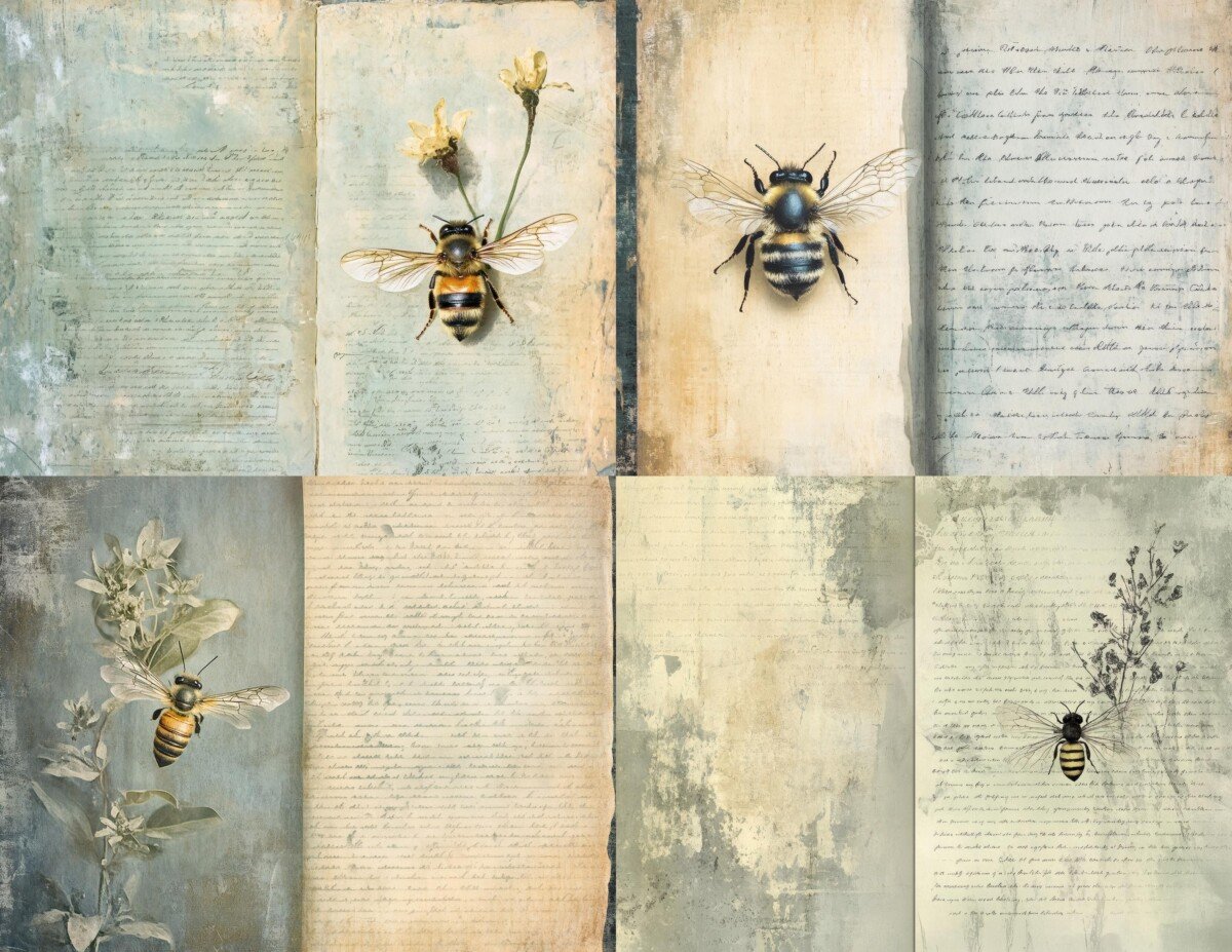 vintage preview 3 – Journal Pages
