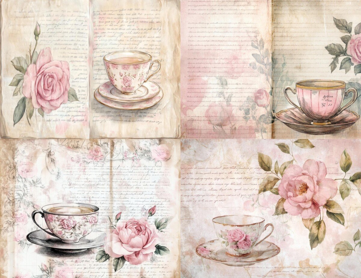 vintage – Vintage Pink Journal Pages