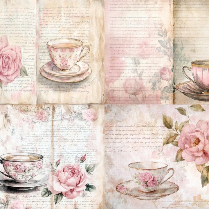 vintage – Vintage Pink Journal Pages
