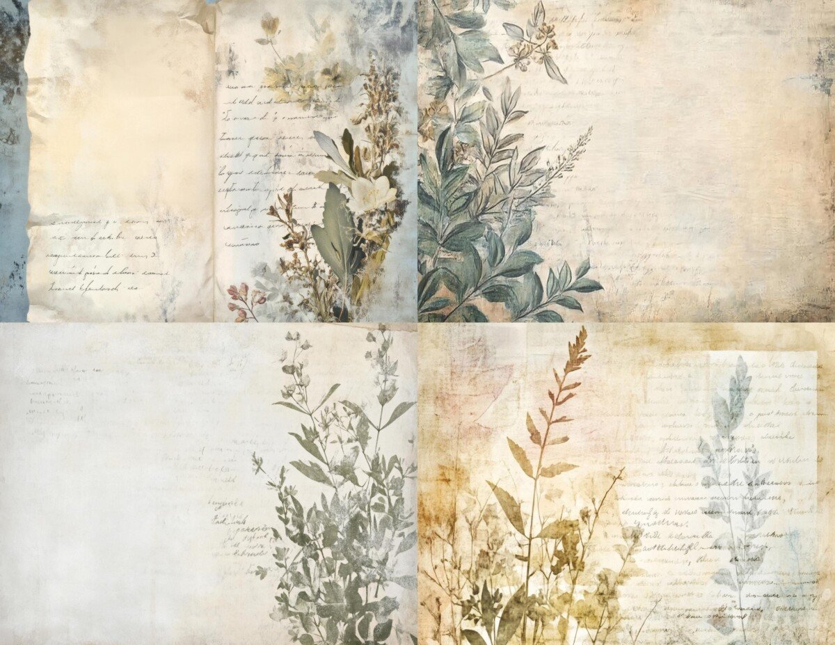 vintage preview 2 – Journal Pages