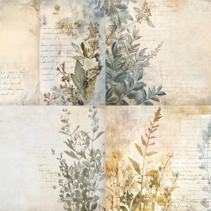 vintage preview 2 – Journal Pages