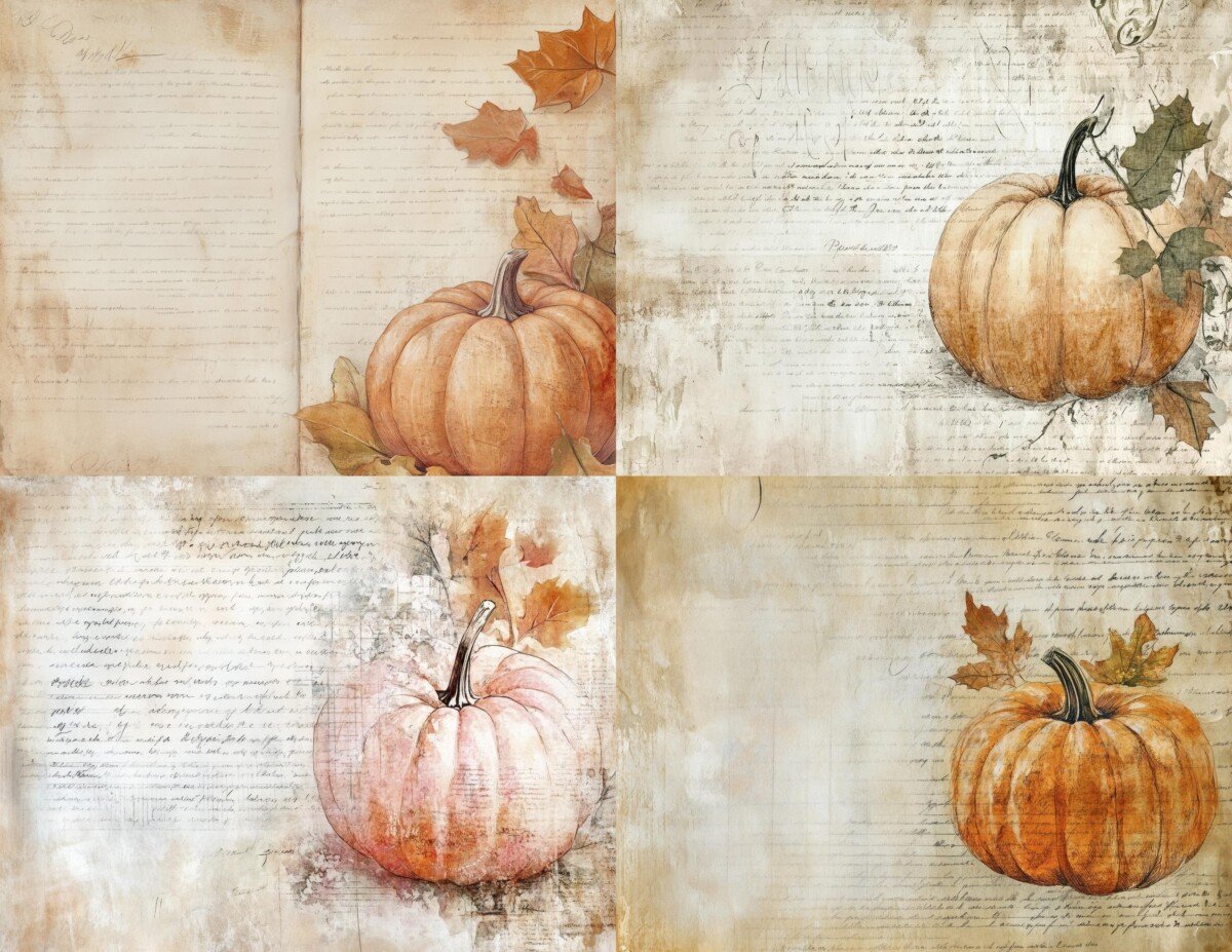 vintage – Vintage Pumpkin Journal Pages
