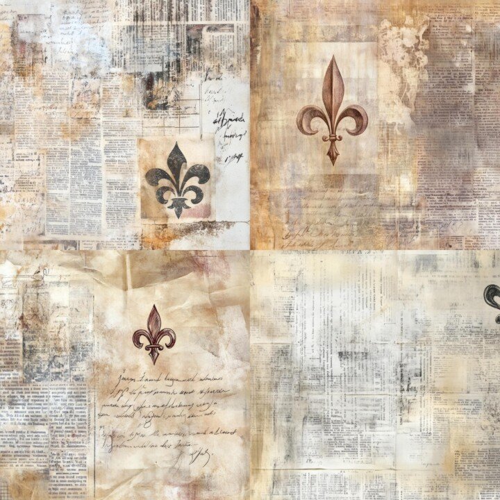 french – French Newspaper Journal Pages