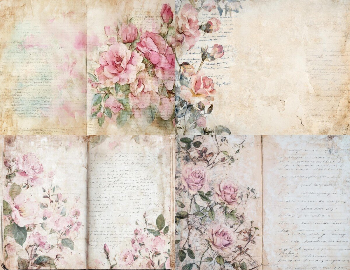 vintage preview 6 – Journal Pages