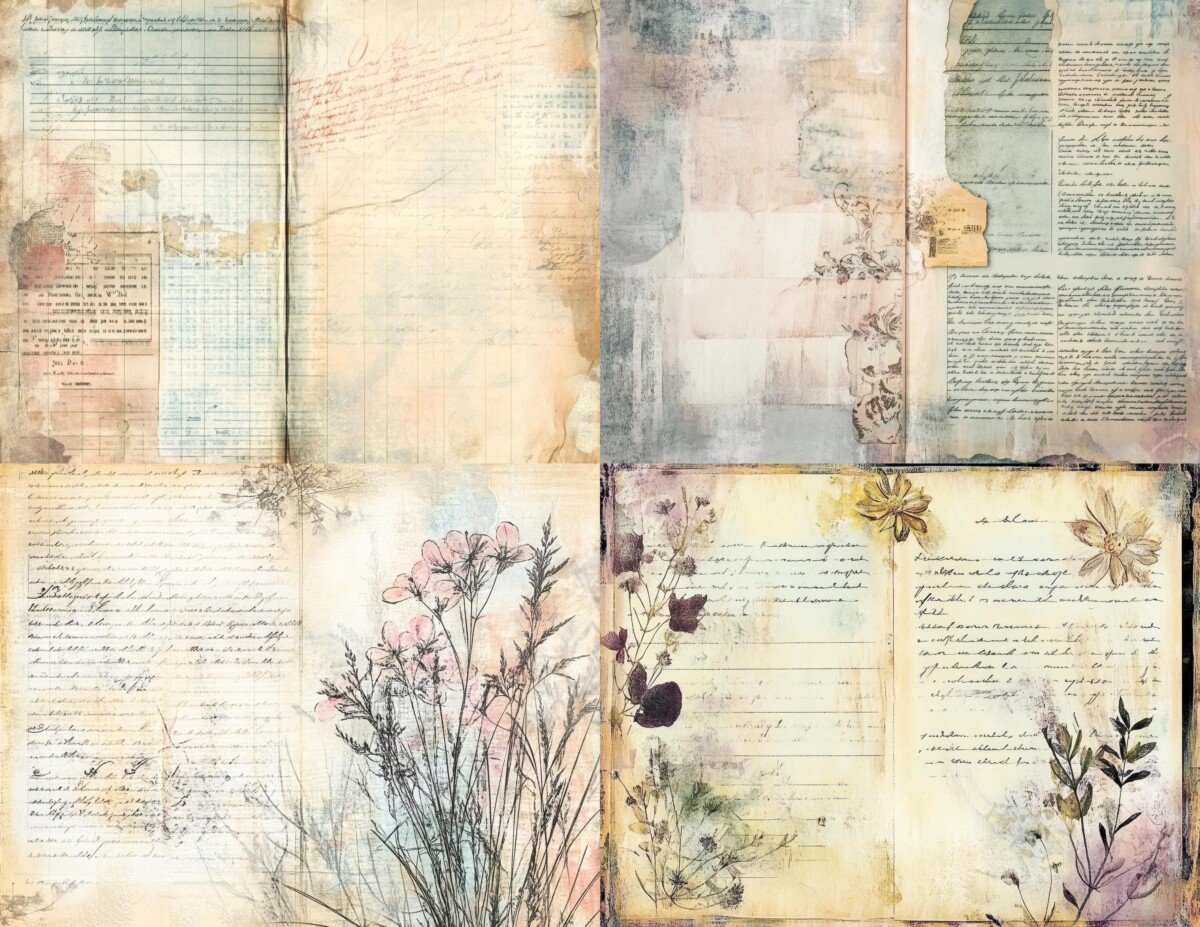 vintage – Vintage Junk Journal Background Pages