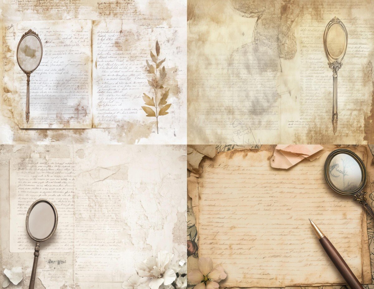 vintage preview 3 – Journal Pages