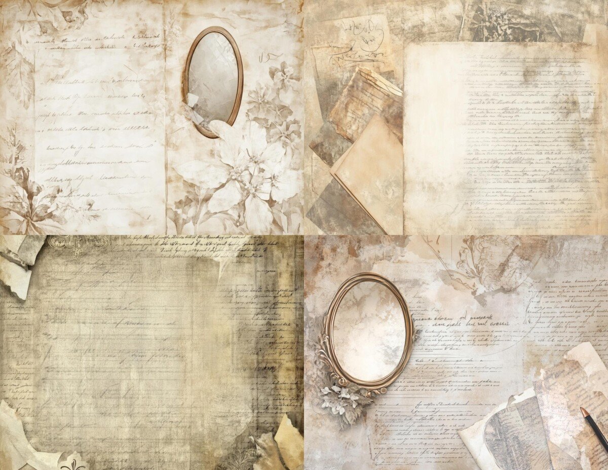 vintage preview 4 – Journal Pages