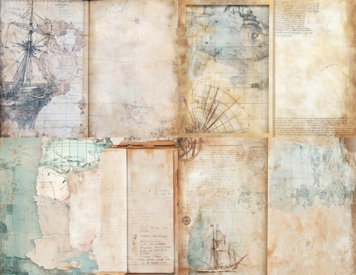 nautical preview 3 – Journal Pages