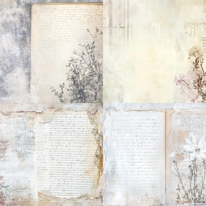 vintage preview 2 – Journal Pages