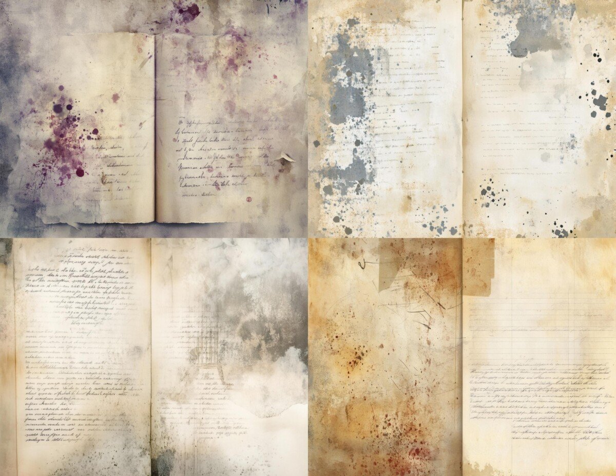 vintage preview 10 – Journal Pages