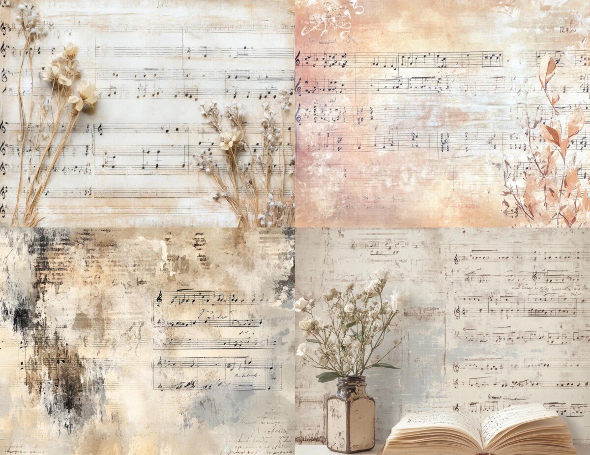 vintage – Vintage Music Journal Pages