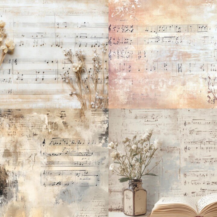 vintage – Vintage Music Journal Pages