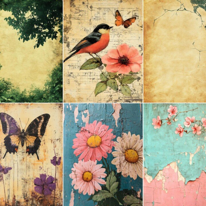 forgotten – 57 Forgotten Garden Archives Paper Journal Pages