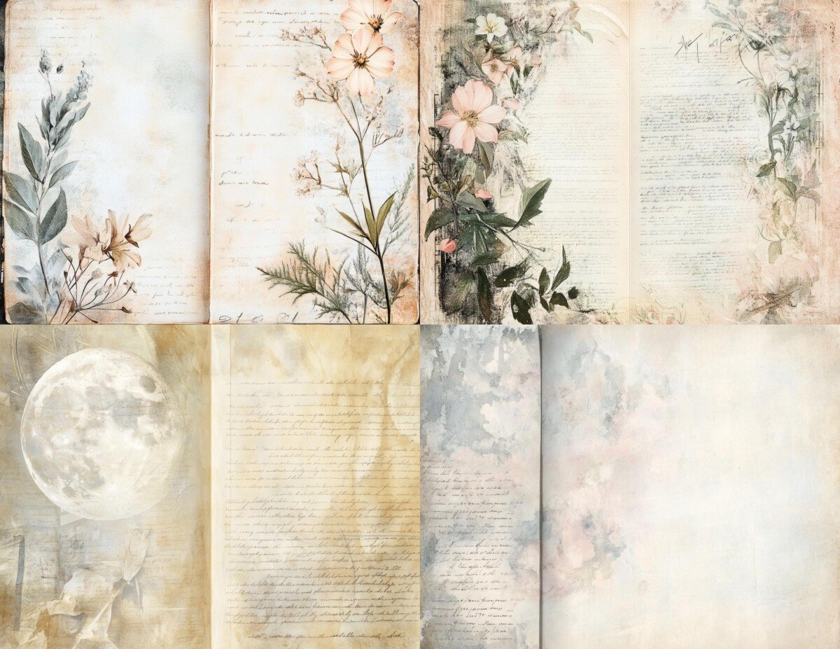romantic preview 5 – Journal Pages